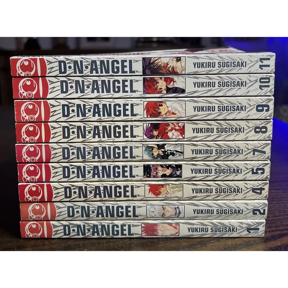 DN Angel Vol 1-2/4-5/7-11 Lot Manga English Yukiru Sugisaki 1 2 4 5 7 8 9 10 11